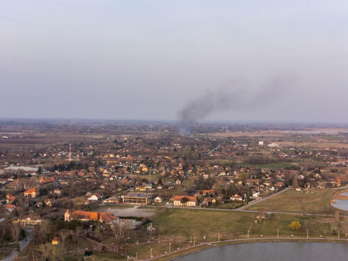 Fires towards Hajdukovo 2